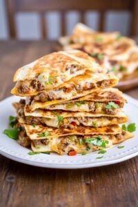 Keto Chicken Quesadillas