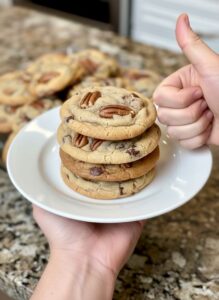 Keto Cream Cheese Pecan Cookies