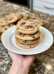 Keto Cream Cheese Pecan Cookies