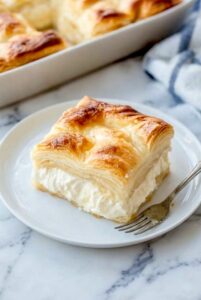 Keto Cheesecake Crescent Rolls Casserole