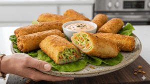 Keto Cabbage and Eggs Rolls