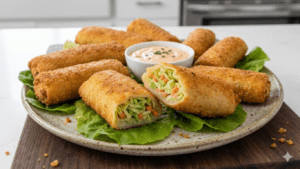 Keto Cabbage and Eggs Rolls