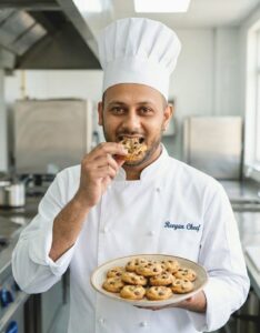 Keto Mini Chocolate Chip Cookies