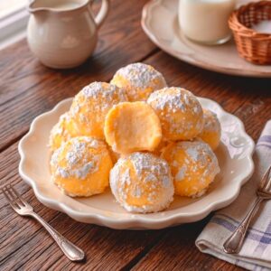 Keto Lemon Truffles