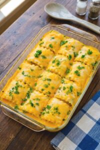 Keto Chicken and Broccoli Alfredo Lasagna Rolls