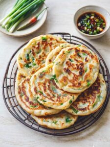 Keto Scallion Pancakes